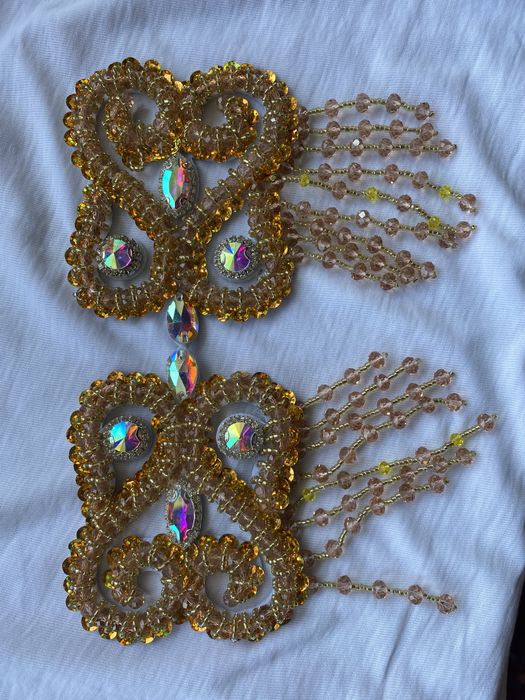 Қапсырма  -Қарсы ілгек ою,қазақща ою