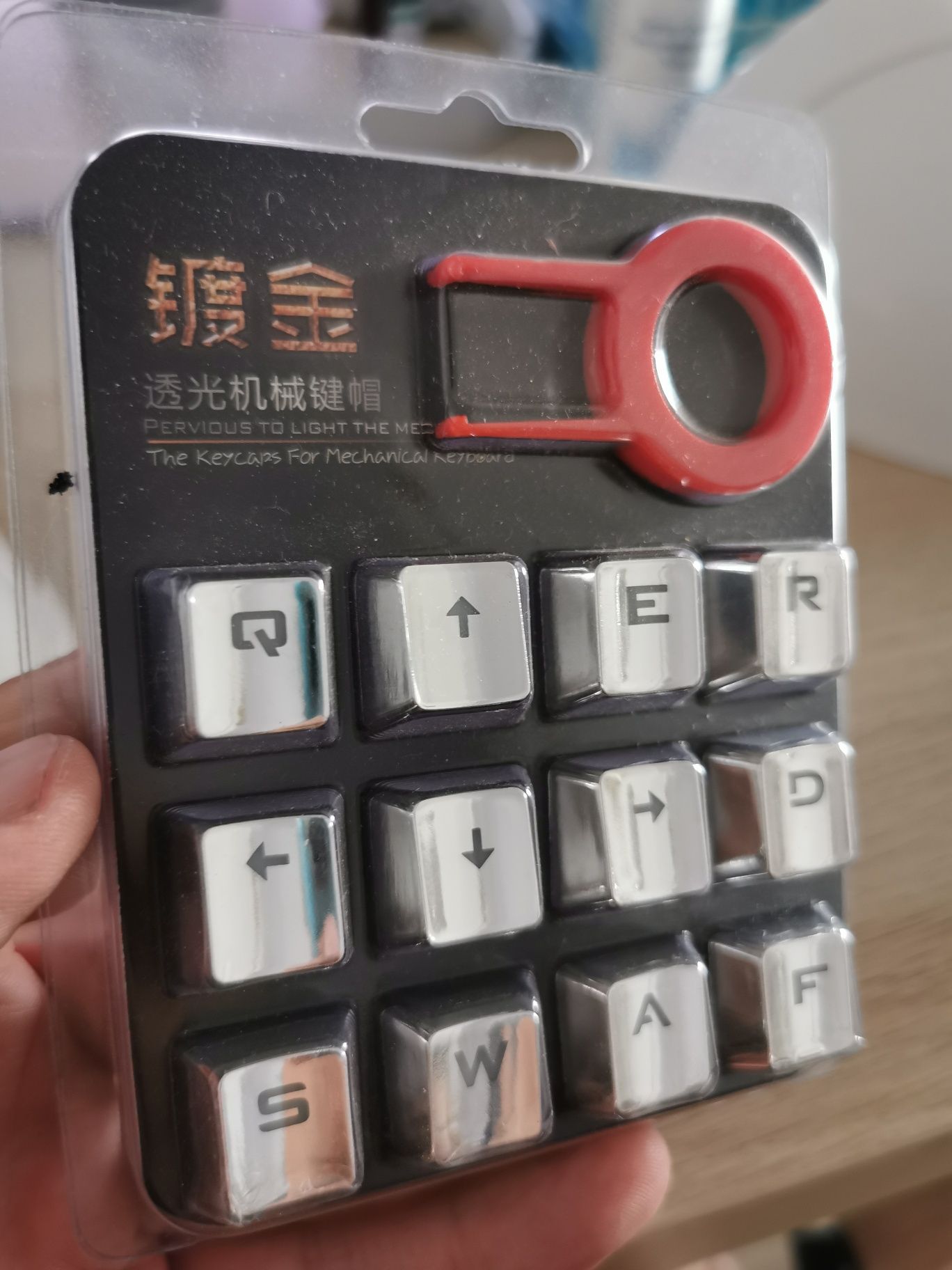 taste silver keycaps, switchuri Gamakey pentru tastatura mecanica