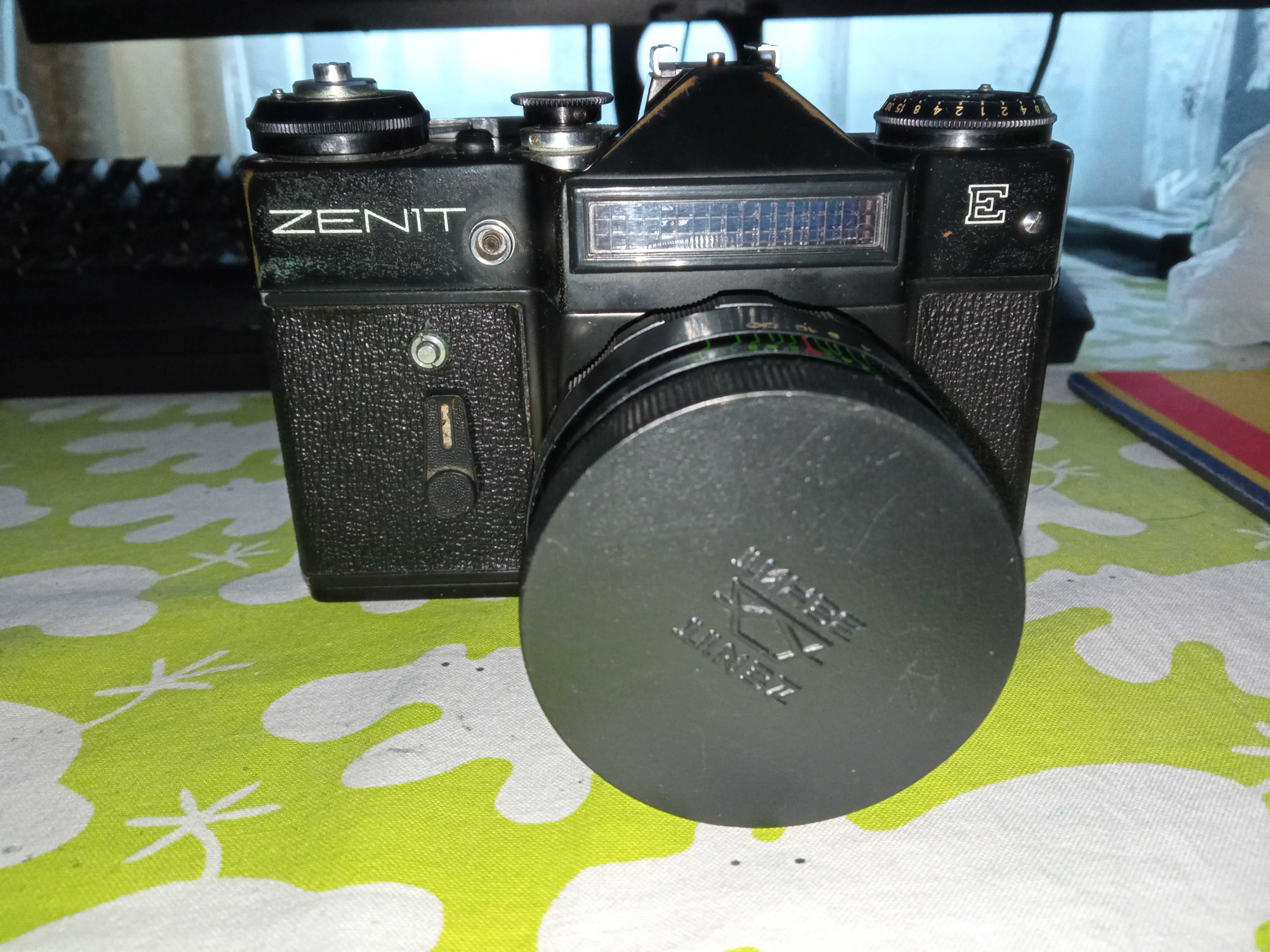 Aparat foto Zenit E + Blitz Norma FIL-16