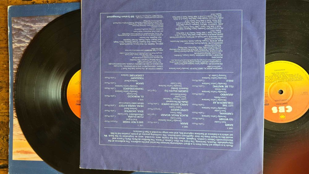 2 LP Moonflower Santana