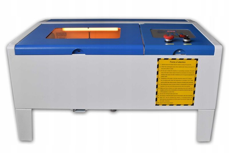 CO2 Лазер 40W за Гравиране и Рязане 35x24cm +AirAssist+Red Point +Прис