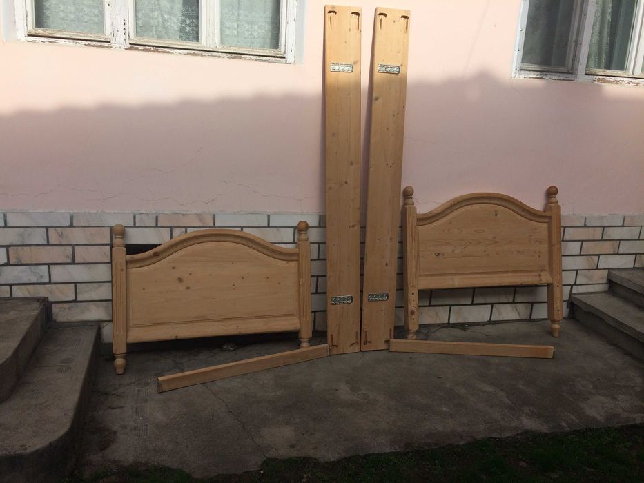 Pat lemn masiv 100x200