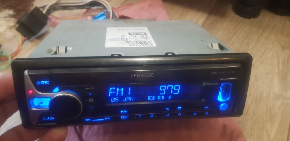 Casetofon  auto  kenwood Kdc-×5000bt