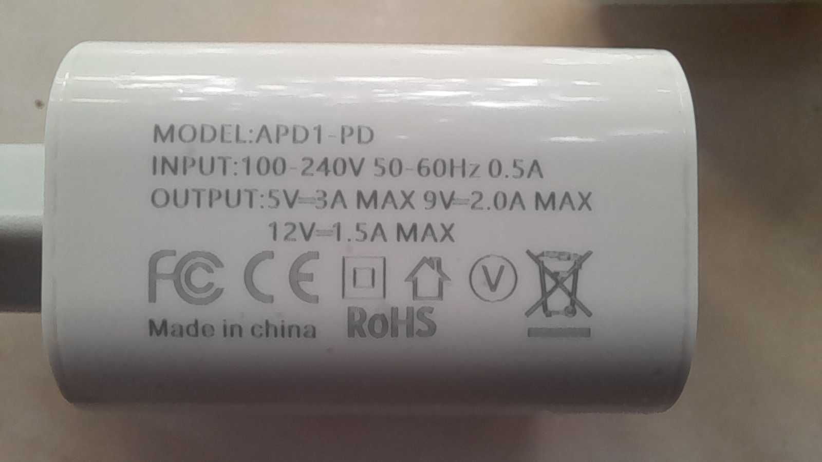 Adaptor fast charge 3A cu Type C / incarcator Samsung Oppo Huawei