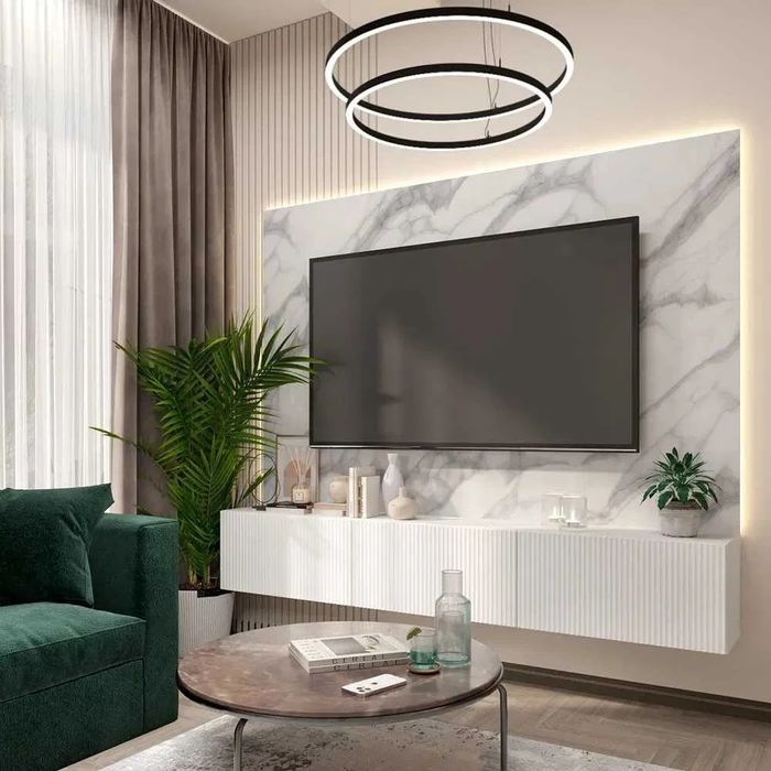 Подвесная тумба под телевизор