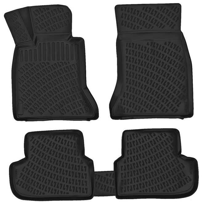 Гумени стелки тип Леген 3D Rizline BMW 5 E39 E60 E61 F10 F11 G30 G31