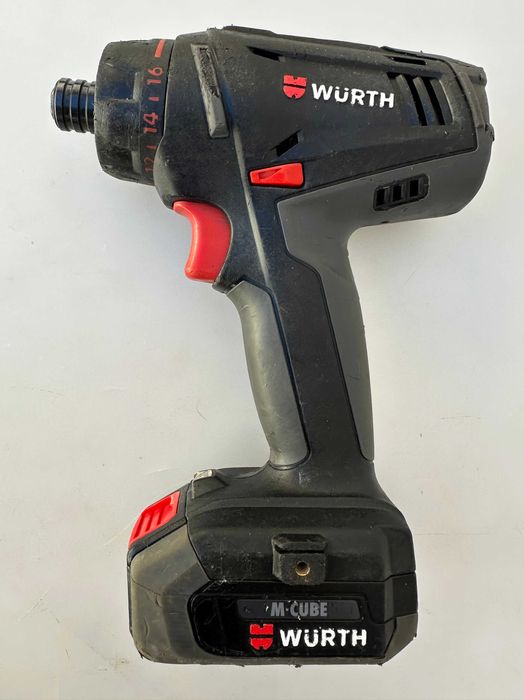 Wurth AS 12-1/4'' M-Cube - Акумулаторен винтоверт 2x12V 2.0Ah