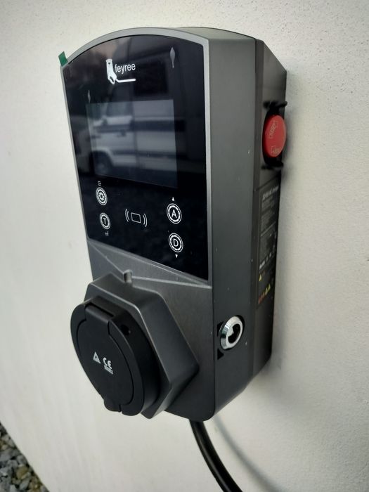 Statie de incarcare mașini electrice de 22 kw, 32A, trifazica