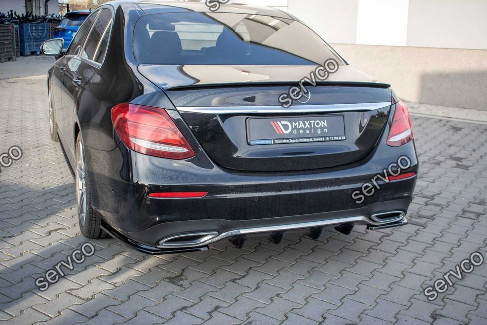 Difuzor bara spate Mercedes E Class W213 Amg-Line 2016- v3 - Maxton
