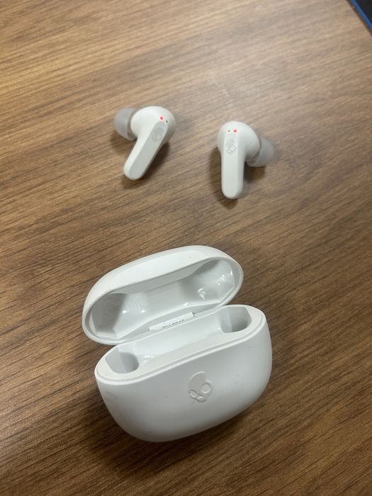 Безжични слушалки Skullcandy - Rail, TWS, True White