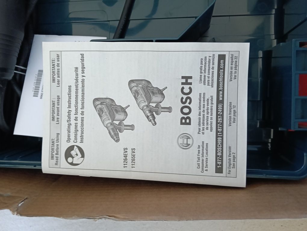 Bormașină Bosch SDS MAX, vibration controler,