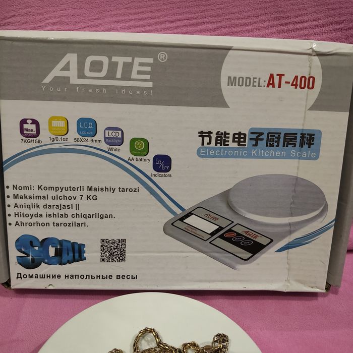 Oshxona tarozi gramli