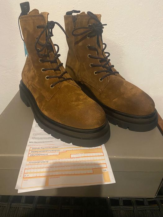 Ghete piele GANT,nr 44-NOI