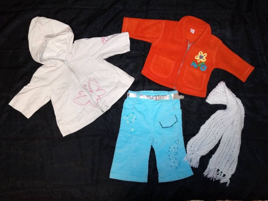 Разпродажба на бебешки дрехи за момиче р.56-92 см