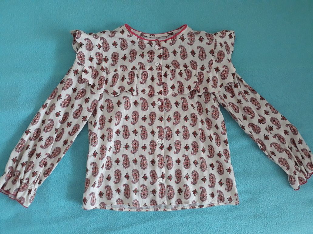 Нова детска блуза/ риза Zara kids, 7 год.