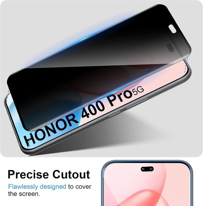 Матов Privacy Хидрогел Протектор за Дисплей за Honor 400 / Pro / Lite