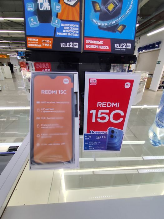 Redmi 15c 4/128 новый 70 000 т