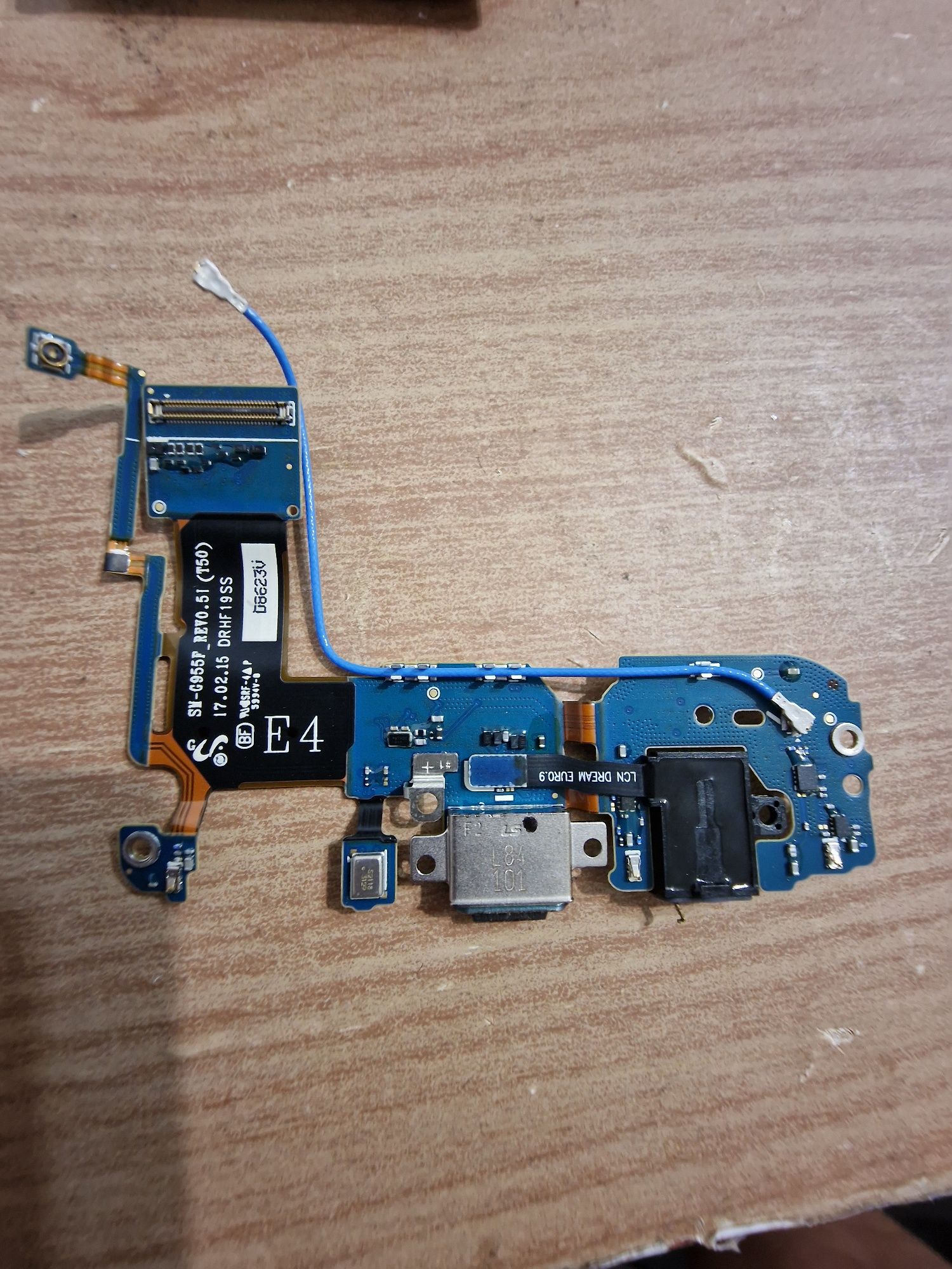 Placa baza acumulator port încărcare samsung S8 plus