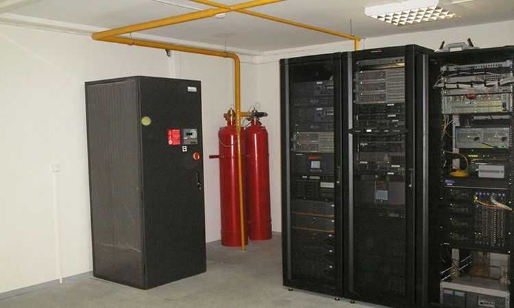 Пожаротушение для серверных помещений