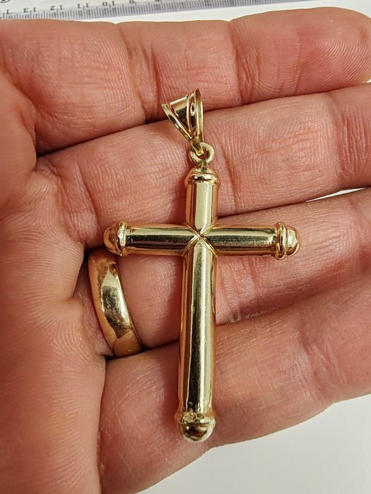 Pandantiv cruciuliță Aur 14k Gr 2,84 cod unic 859