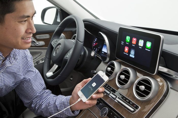 Активиране на Mercedes Apple CarPlay и Android Auto , Video in Motion
