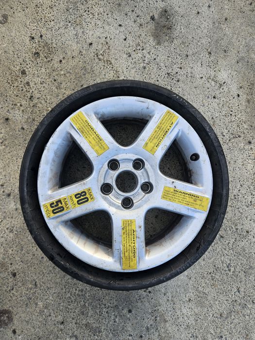 Roata rezerva 5x112 Audi Volkswagen 16"