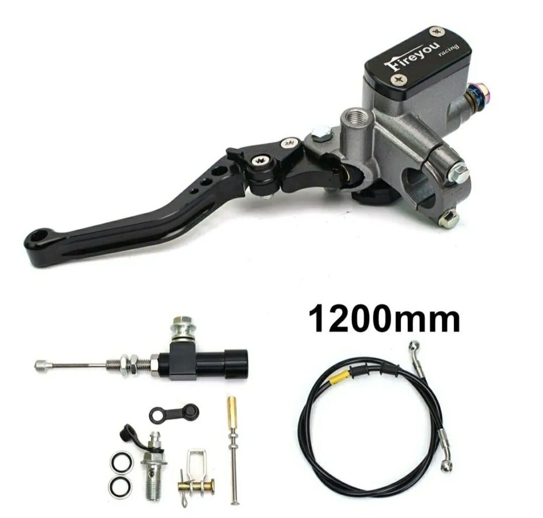 Kit ambreiaj hidraulic moto enduro cross universal maneta