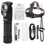 Lanterna frontala LED WURKKOS HD20 2000 lumeni