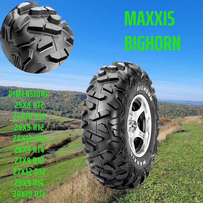 Cauciucuri Maxxis Bighorn ATV/UTV/SSV cf moto can am yamaha polar