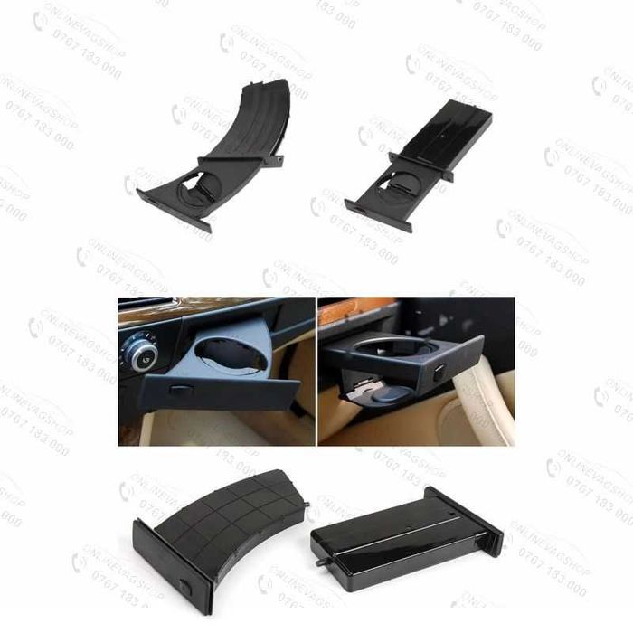 Suport pahare fixare bord BMW seria 5 E60 E61 an fabricatie 2004-2011