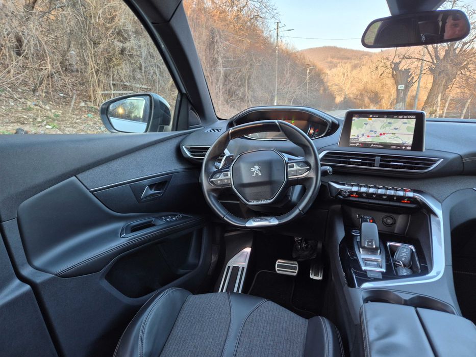 5008 GT LINE-EURO 6, ALB PERLAT ,7 Locuri ,Automat ,2018