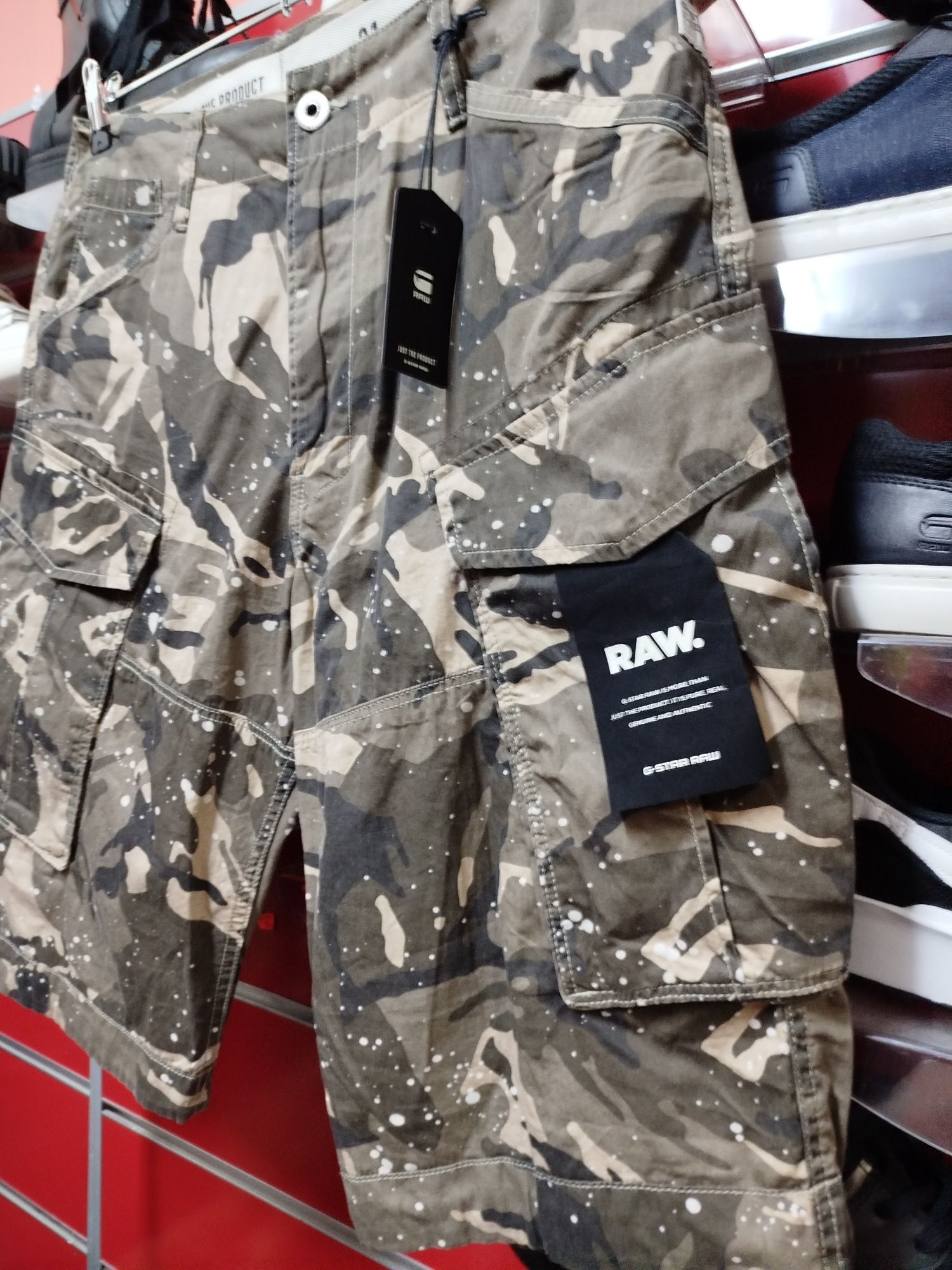 Оригинални къси панталони G-Star Raw Rovic Loose 1/2 W31 , W32 мъжки