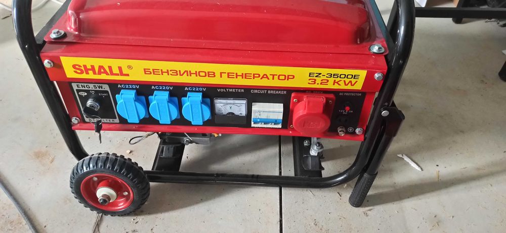 Бензинов генератор SHALL 3.2 KW
