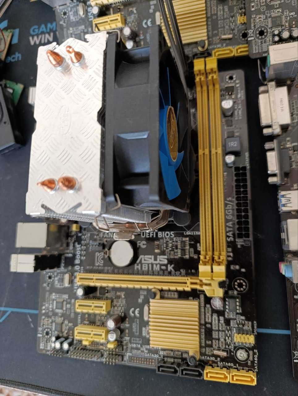 ASUS H81 +Deepcool bashnya