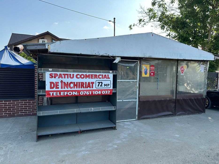 Închiriere spațiu comercial – Frumușani, jud. Călărași (pe DN4)