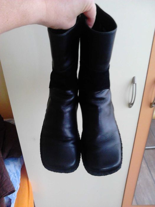 Естествена кожа ортопедични ботуши Номер 38 стелка 24.5см