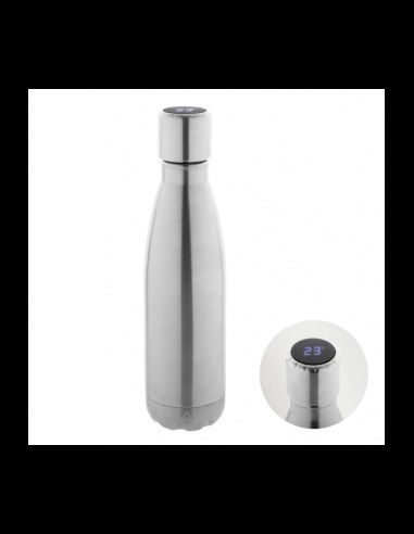 Termos din oțel inoxidabil reciclat, cu perete dublu, cu termometru