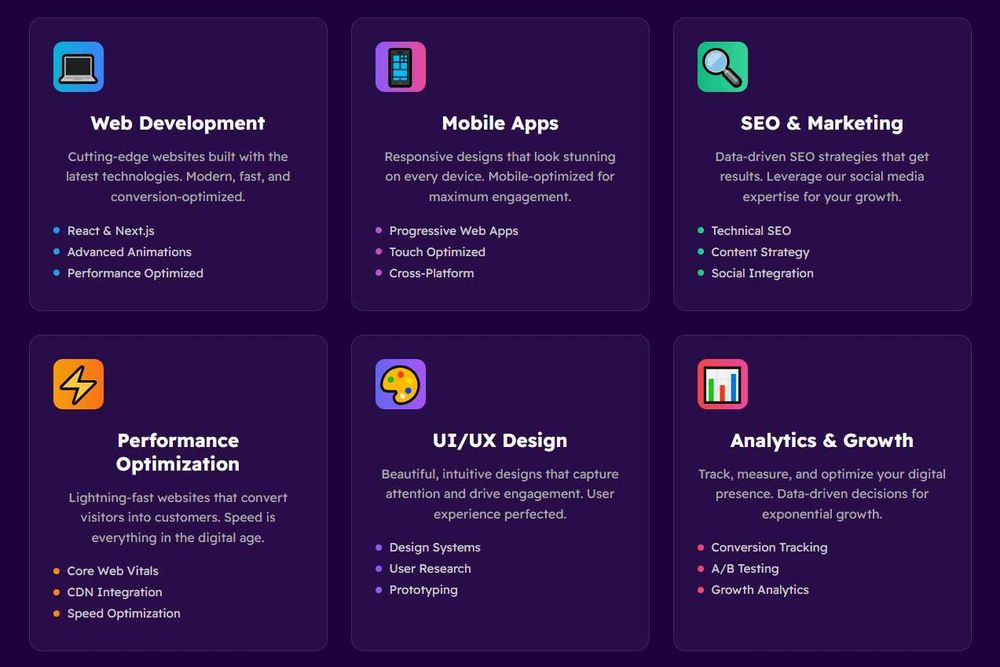 Web Design & Marketing Digital