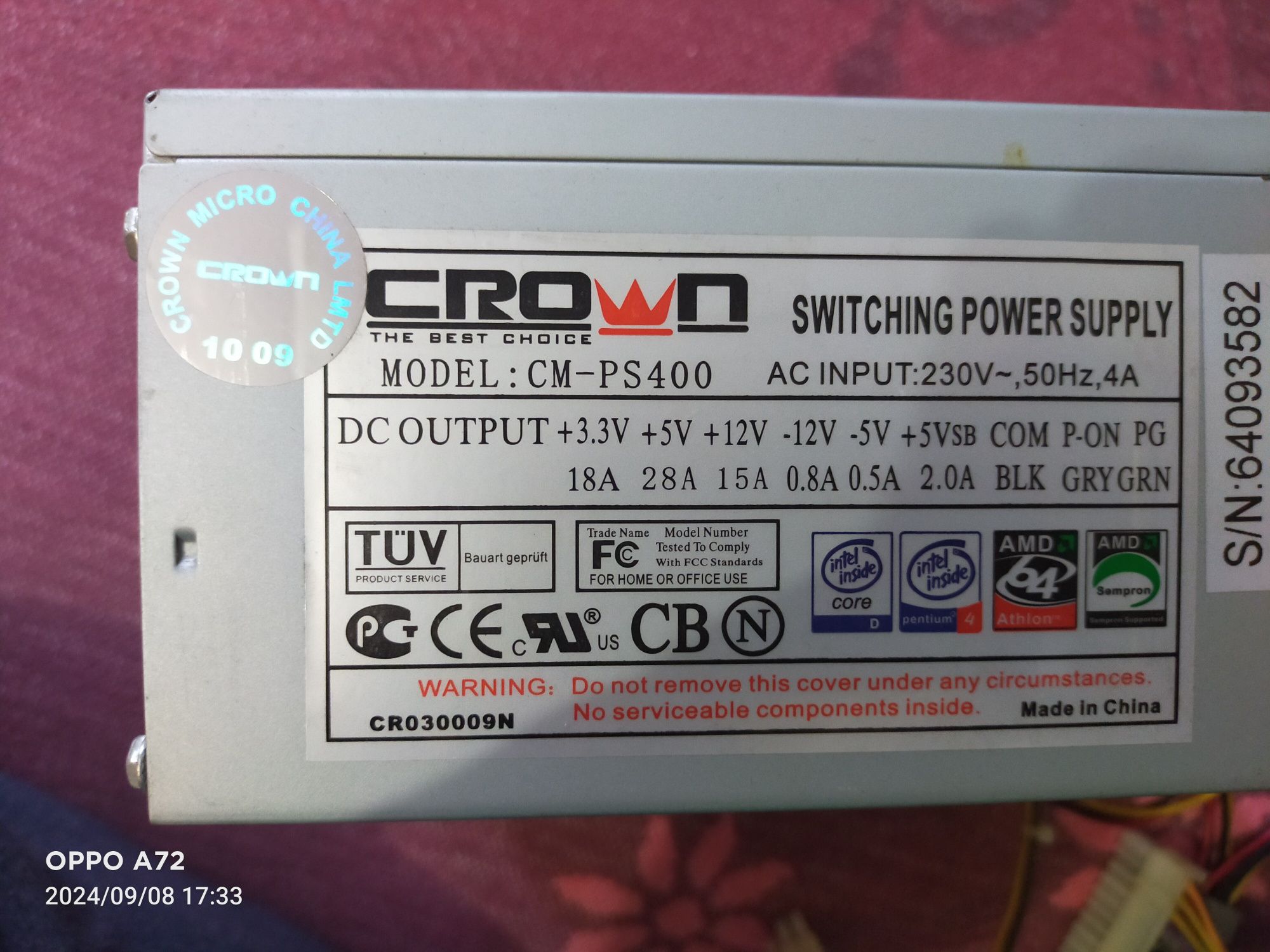 Crown CM - PS400