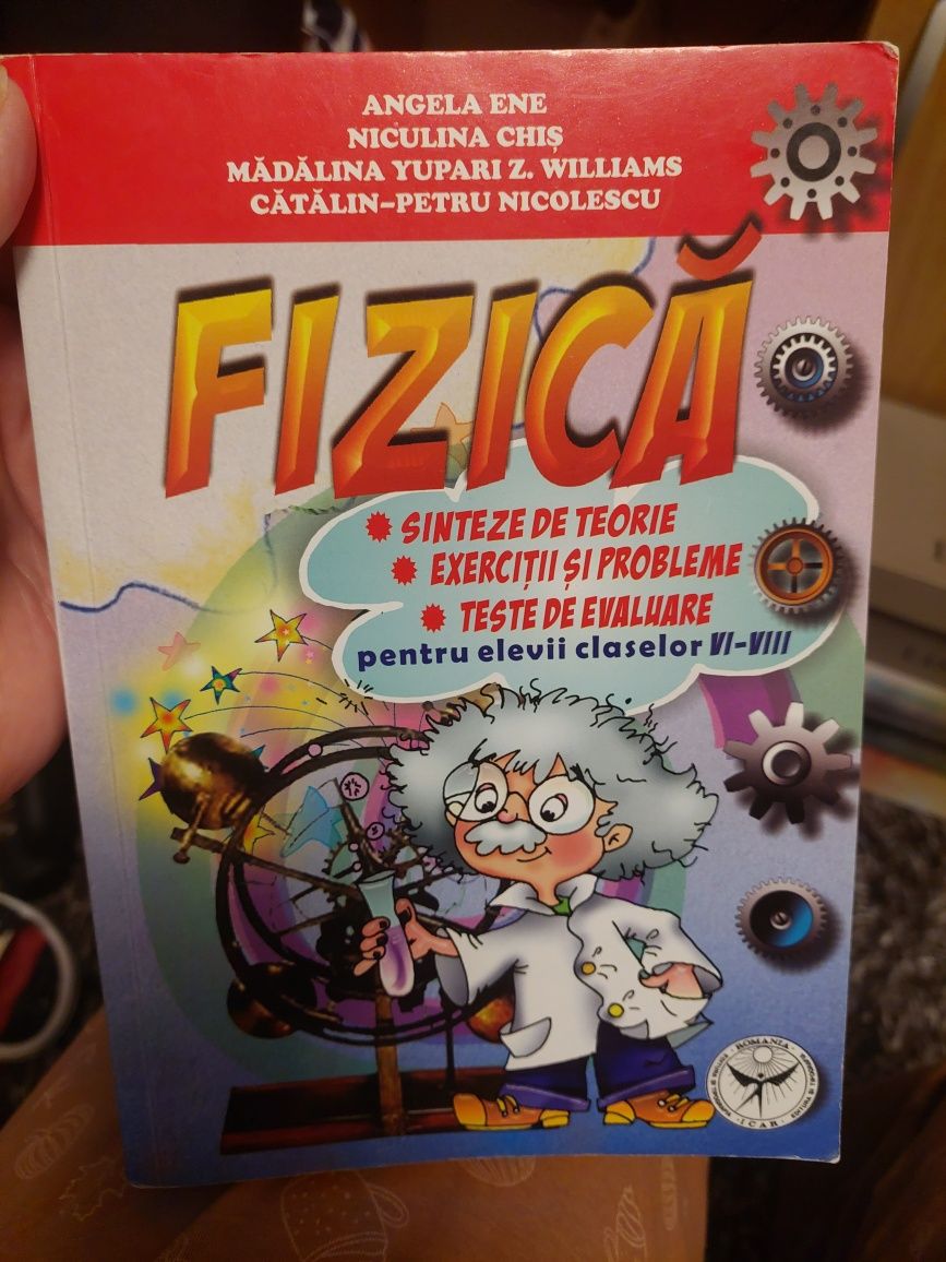 Carte de fizica, sinteze si teste