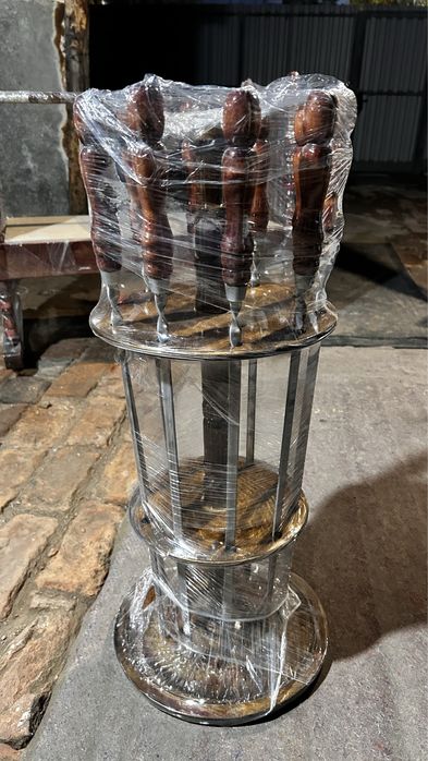 Шампуры на подставке 10 штук