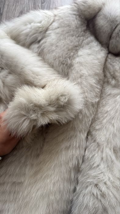 Blana naturala de vulpe polara