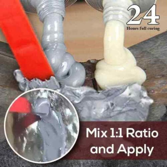 Мощно лепило за метал, стомана, керамика, дърво и др.