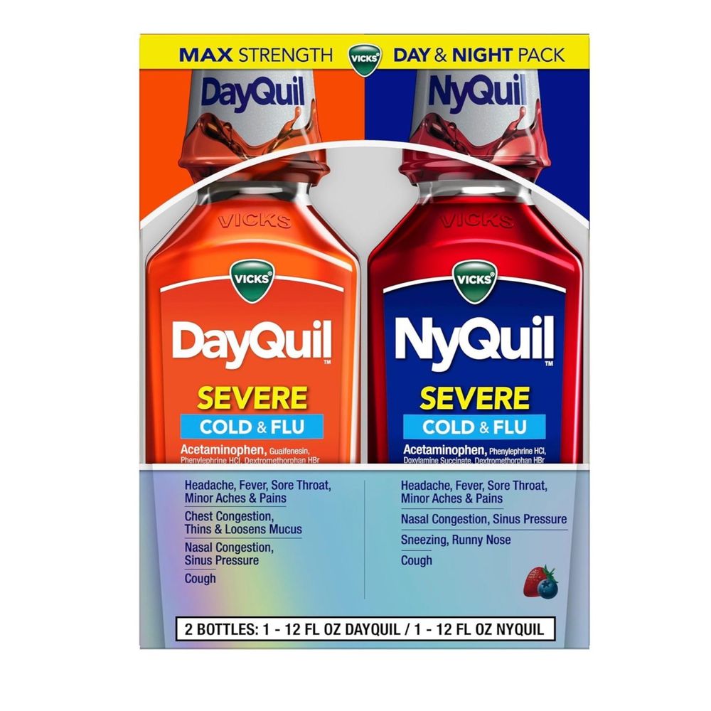 Day Quil Ny Quil  Cold&Flu