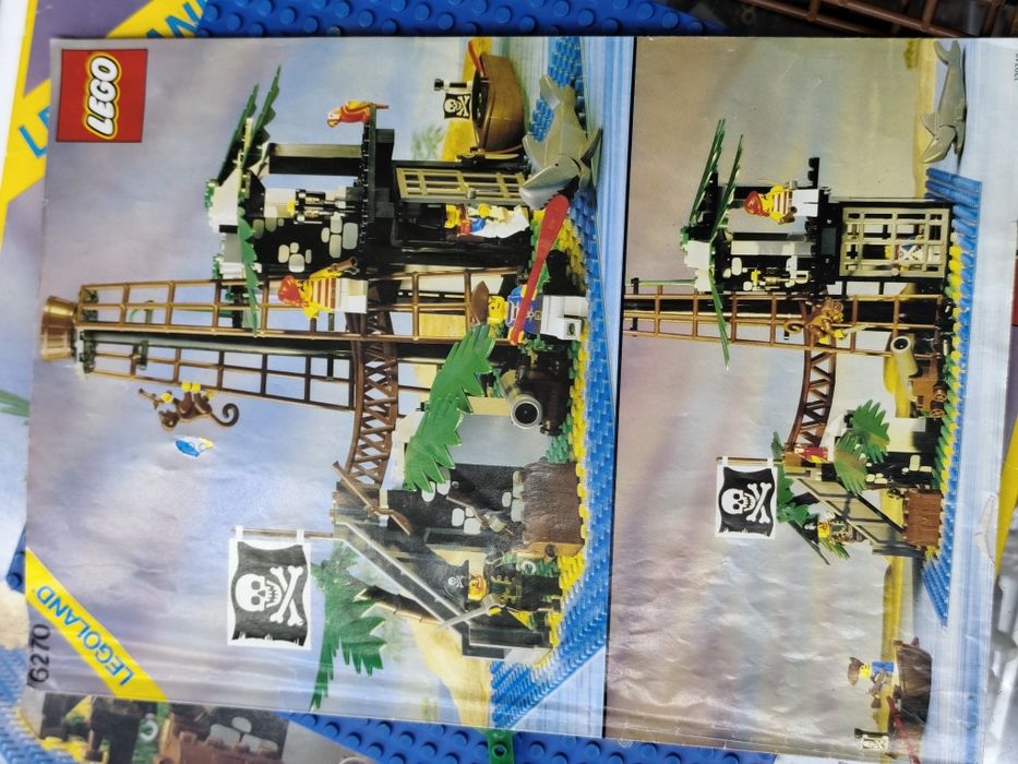 Лего 6270 Lego forbidden island 1989 г