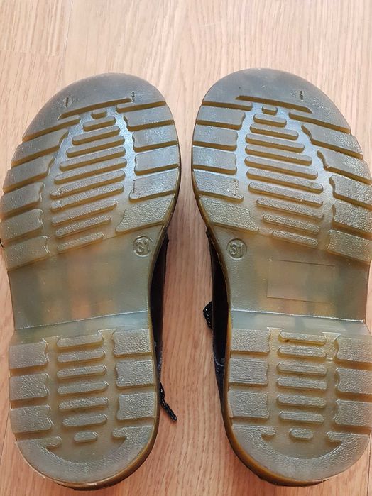 Pantofi negri piele pentru copii mar. 31