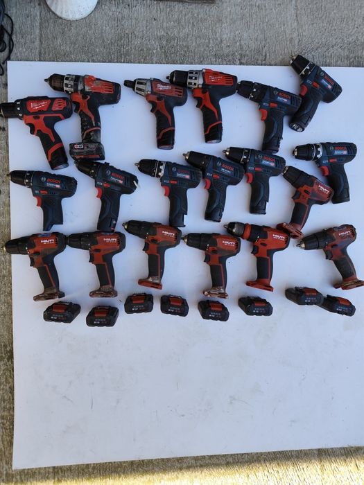 На едро Milwaukee DeWALT Makita Hilti Bosch Metabo Hikoki