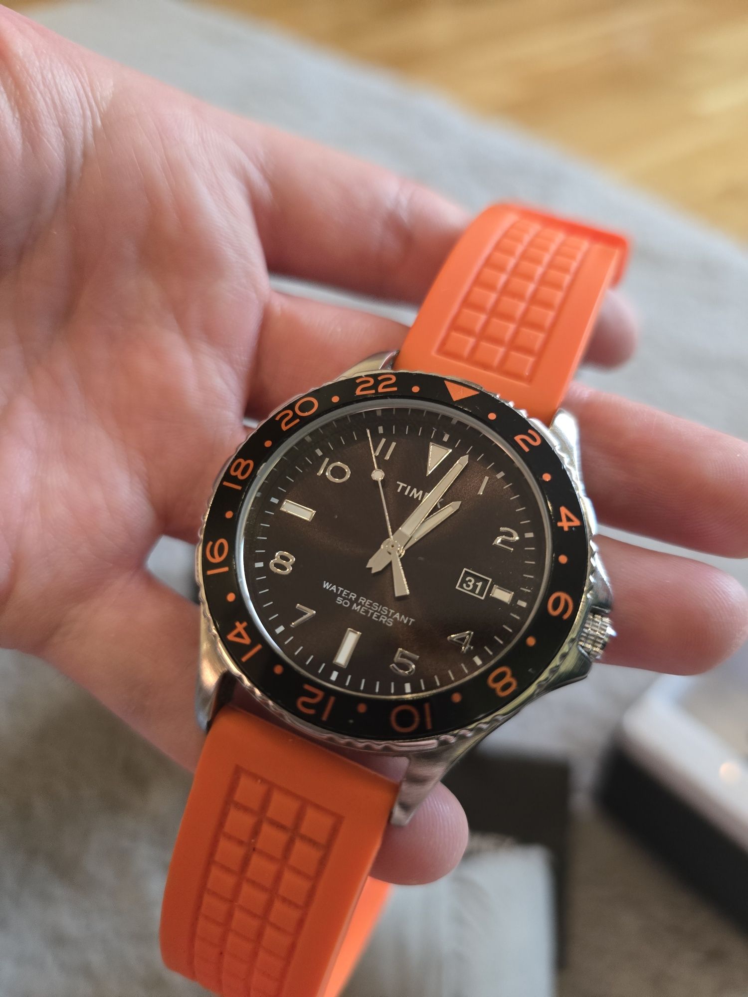 Timex Quartz Orange