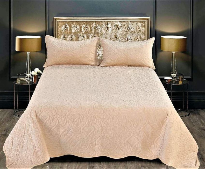 Cuvertura din catifea 3 piese