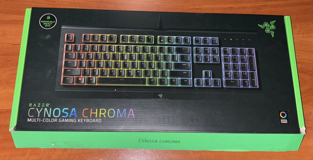 Геймърка Клавиатура Razer Cynosa Chroma
